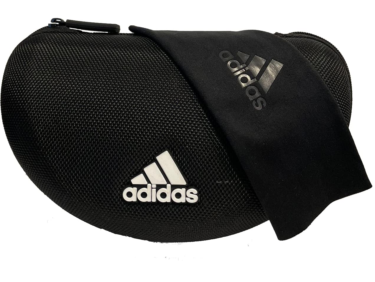Adidas SP0037 Square Sunglasses for Men - Polarized UV Protection Sports Sunglasses + iWear Eyewear Cleaning Kit Bundle | Perfect for Running, Driving & Outdoor Activities
