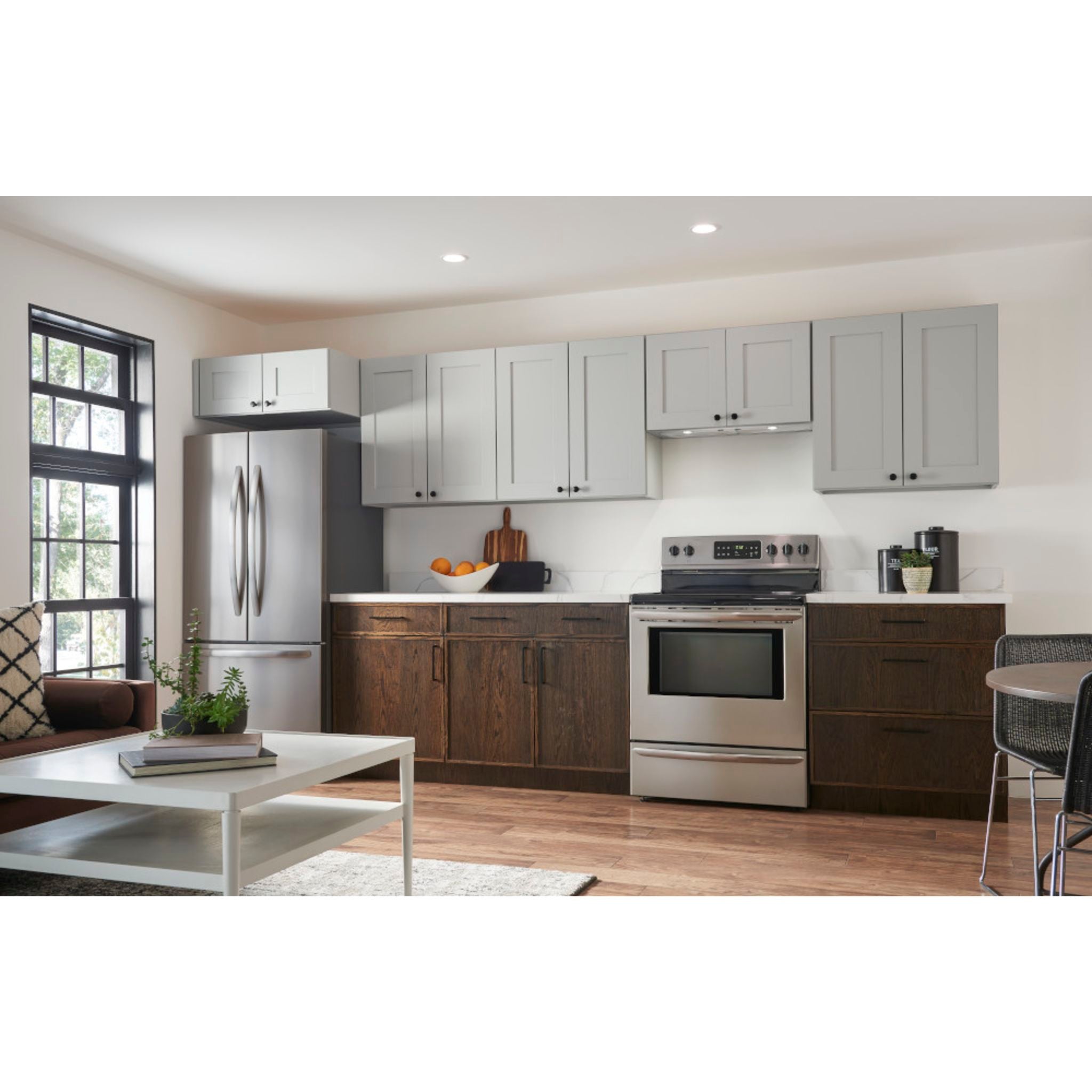 Broan BBN1303SS Stainless Steel Range Hood - 30 Inch Under Cabinet Kitchen Vent Hood with Lights & Exhaust Fan - Perfect for Modern Home Cooking & Smoke Removal