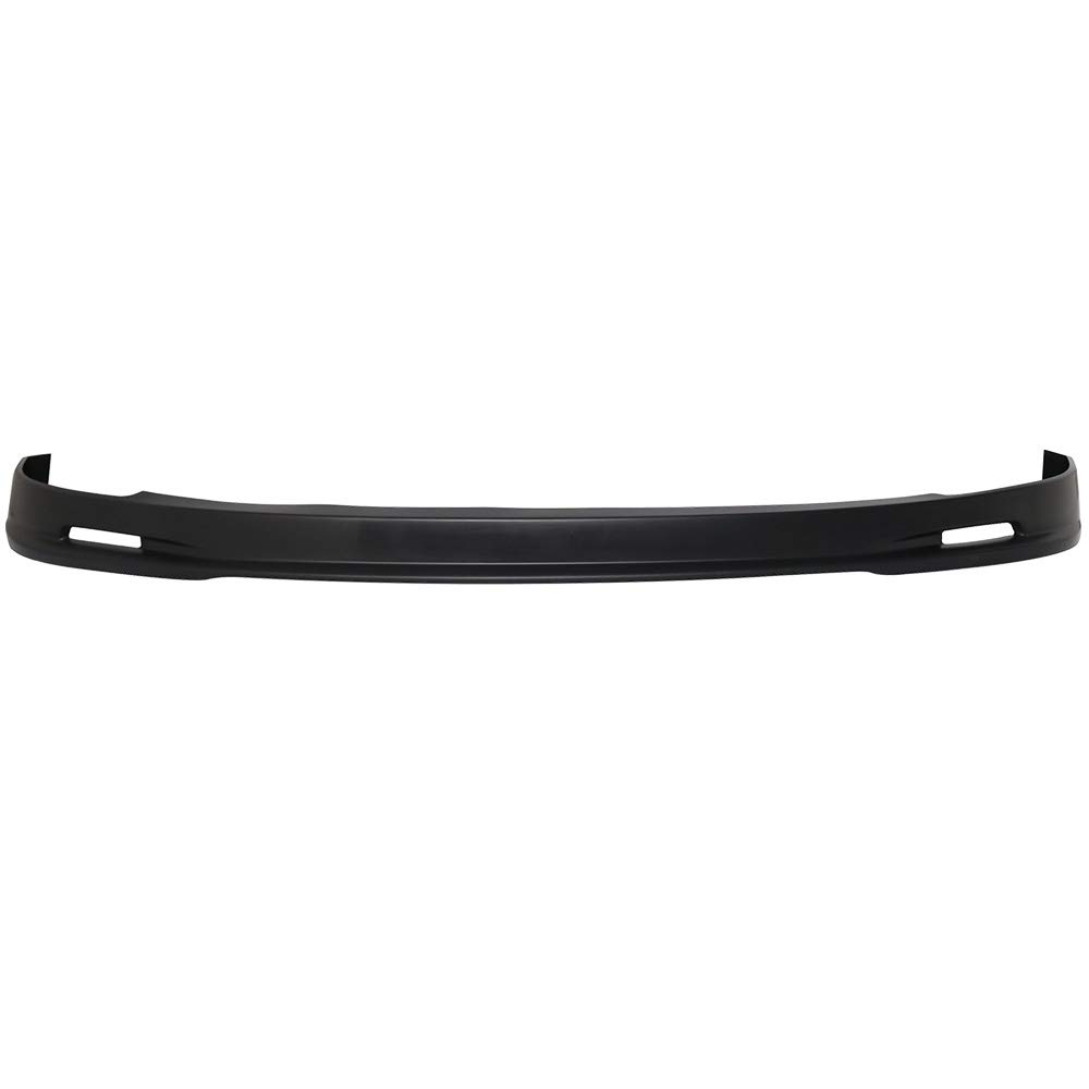 IKON MOTORSPORTS Front Bumper Lip for 2001-2003 Honda Civic Coupe & Sedan - Painted NH578 Taffeta White PP Air Chin Diffuser Spoiler - Enhances Aerodynamics & Sporty Look for Street Racing & Car Shows