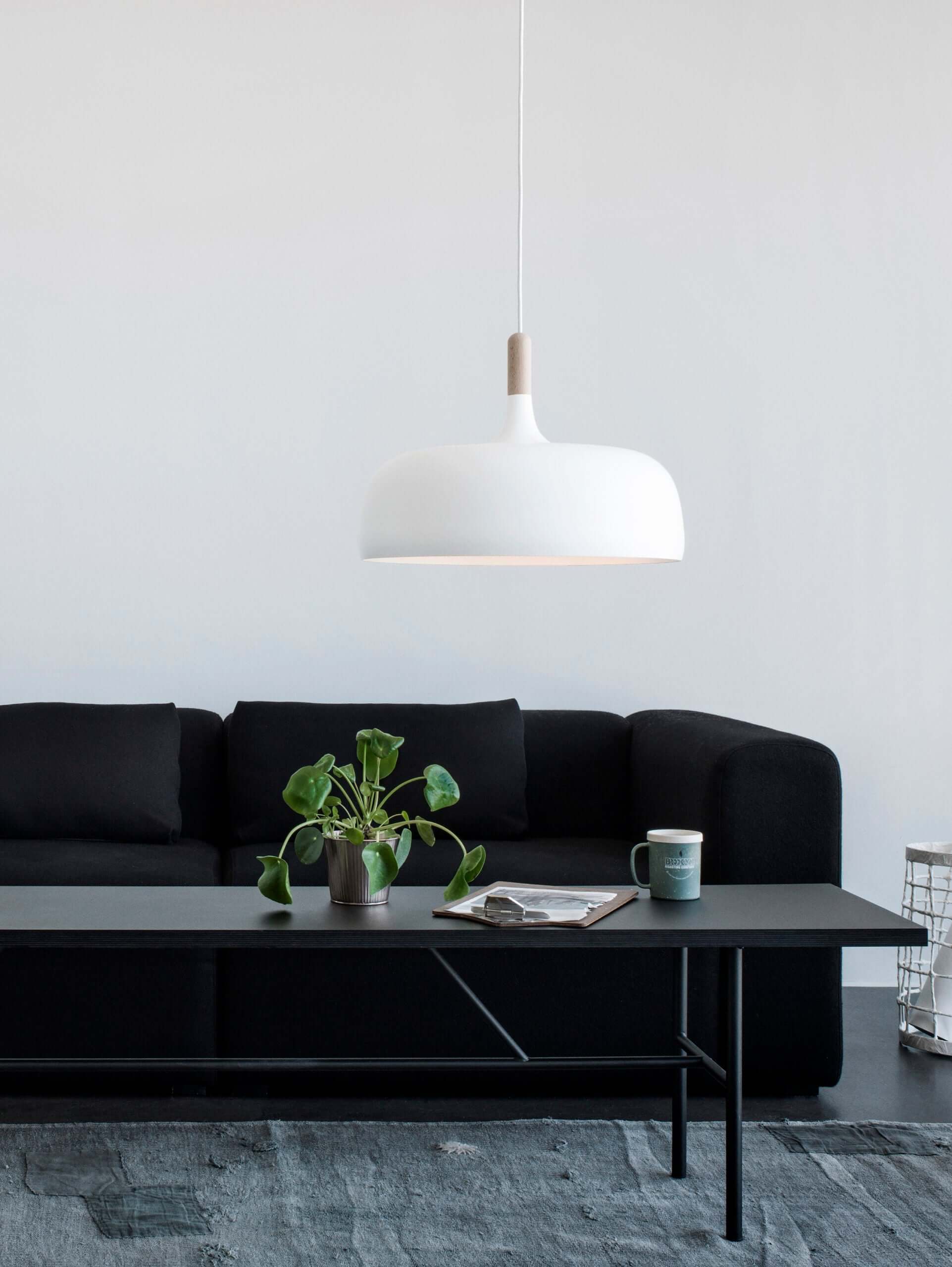 Stylish Acorn Pendant Light Fixture - Modern Hanging Ceiling Lamp for Kitchen Island, Dining Room & Bedroom Decor