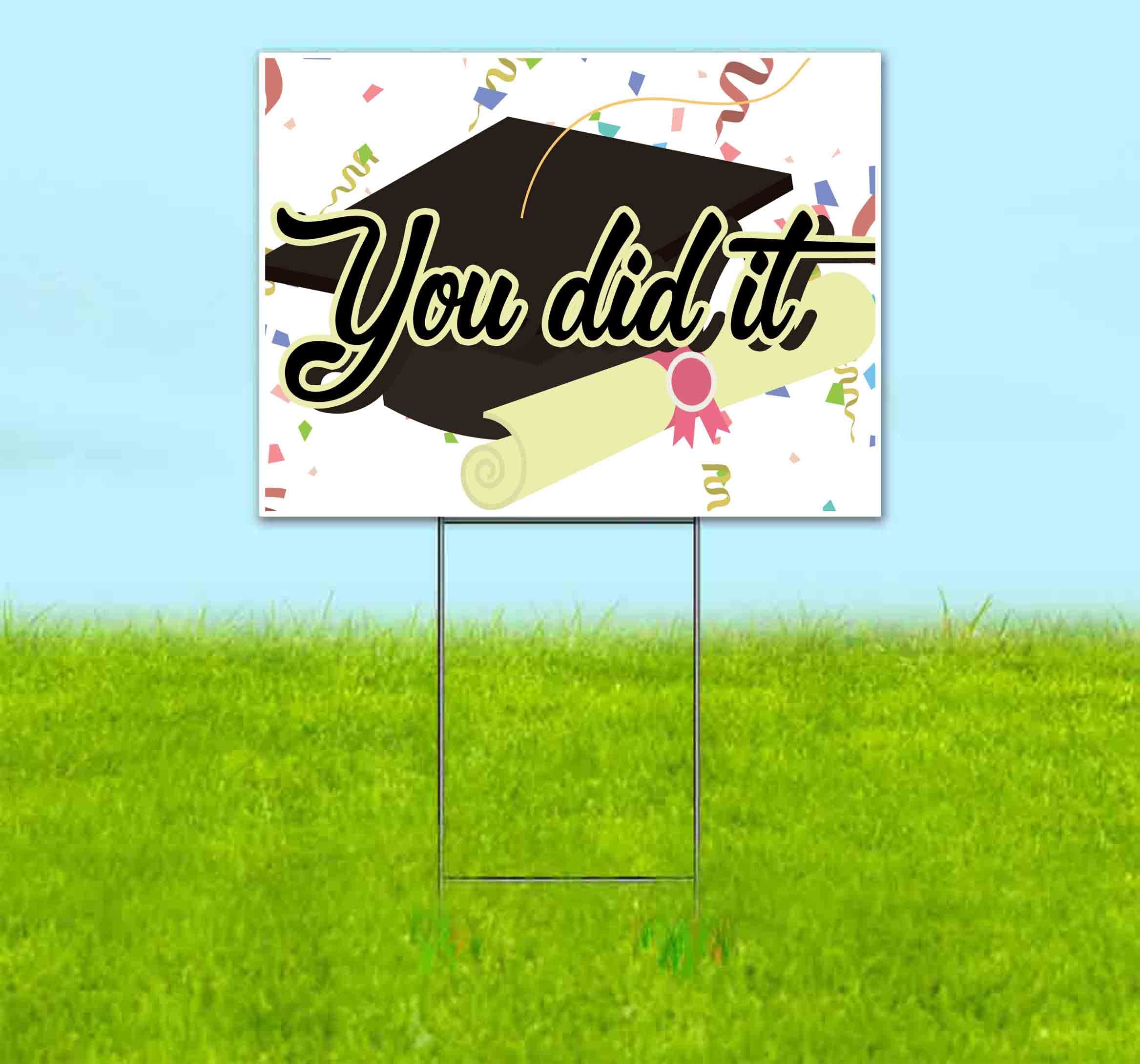 You Did It!