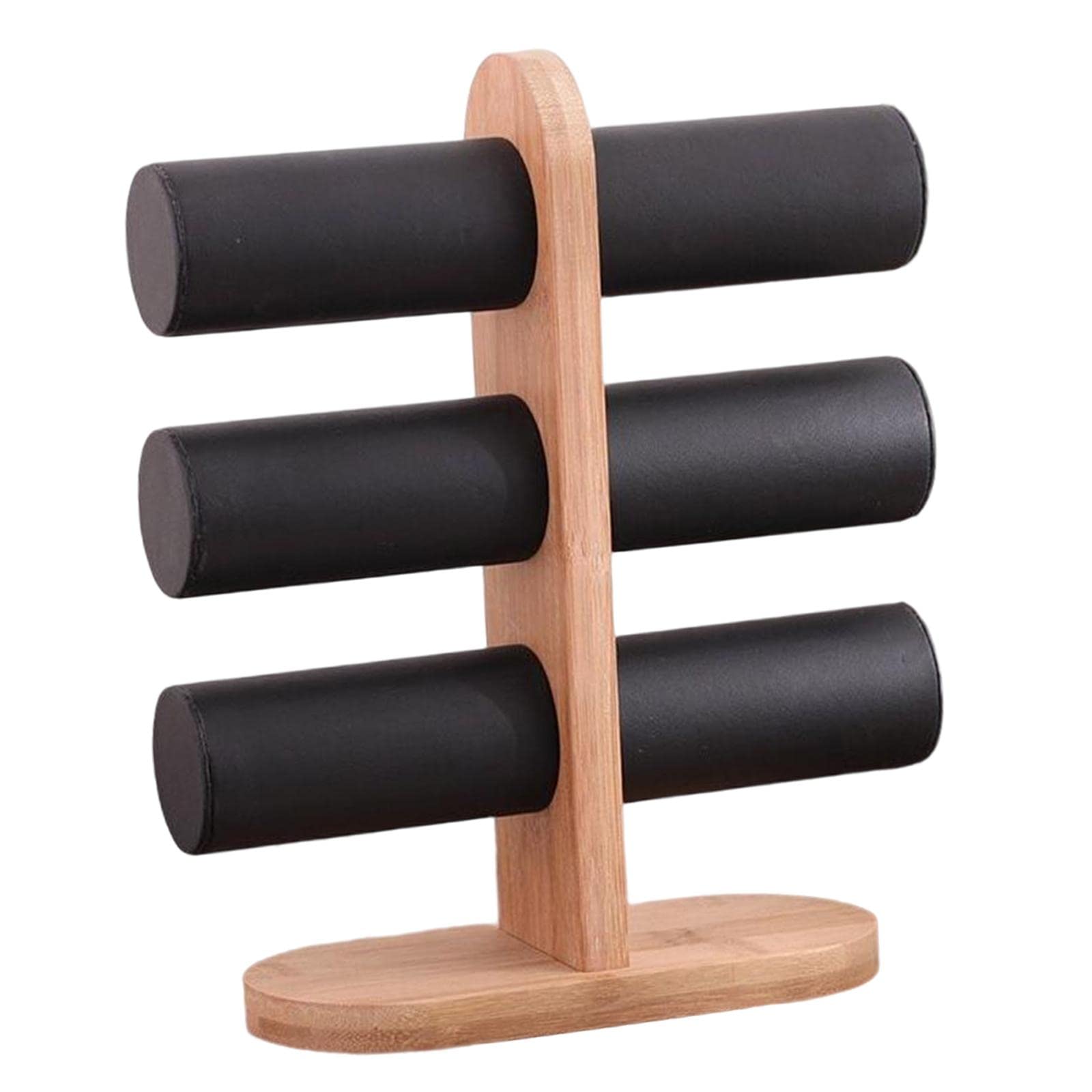 Yotijay Countertop Jewelry Display Stand - Black Necklace & Earring Organizer for Boutique, Home Decor, and Retail Store Display (Perfect for Jewelry Showcase, Gift Shop, and Wedding Accessories)