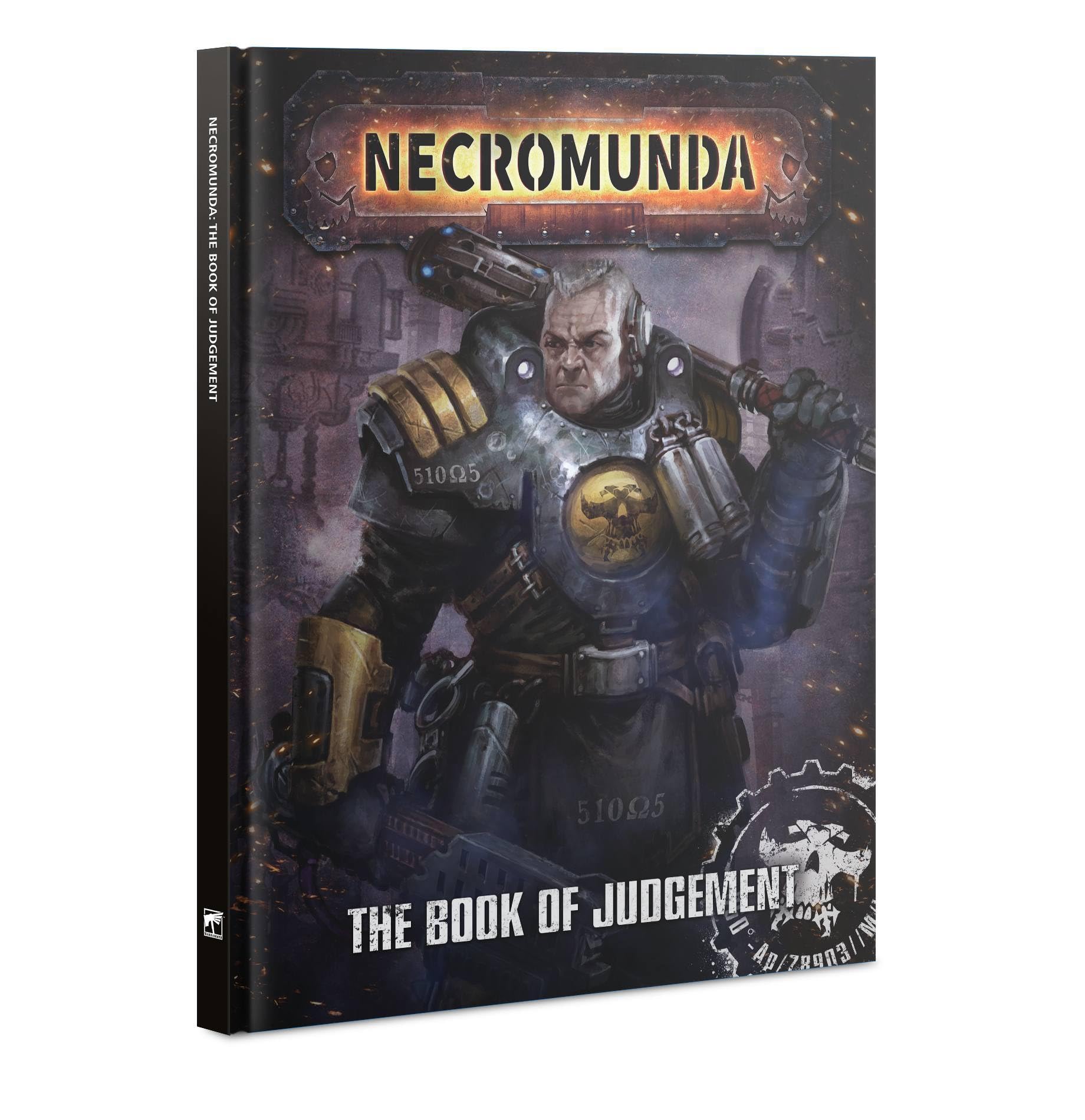 NECROMUNDA: The Book of Judgment - Official Games Workshop Tabletop RPG Rulebook | Dark Underhive Adventure Game for Warhammer 40K Fans | Perfect for Campaigns & Skirmish Battles