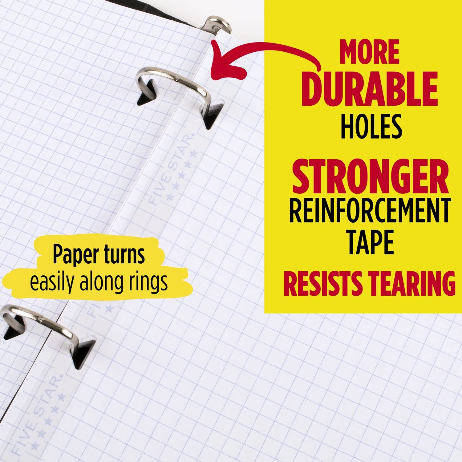 Premium 5-Star Loose Leaf Paper - 8.5