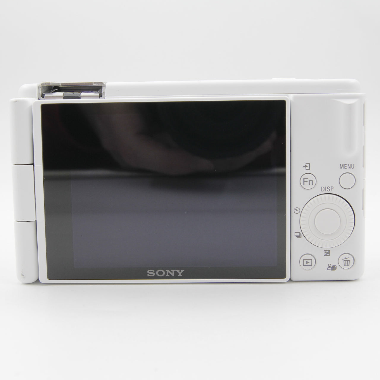 Refurbished Sony ZV-1F Vlog Camera (White) - Perfect for YouTube, Travel & Content Creation - 4K Video, Flip Screen & Compact Design