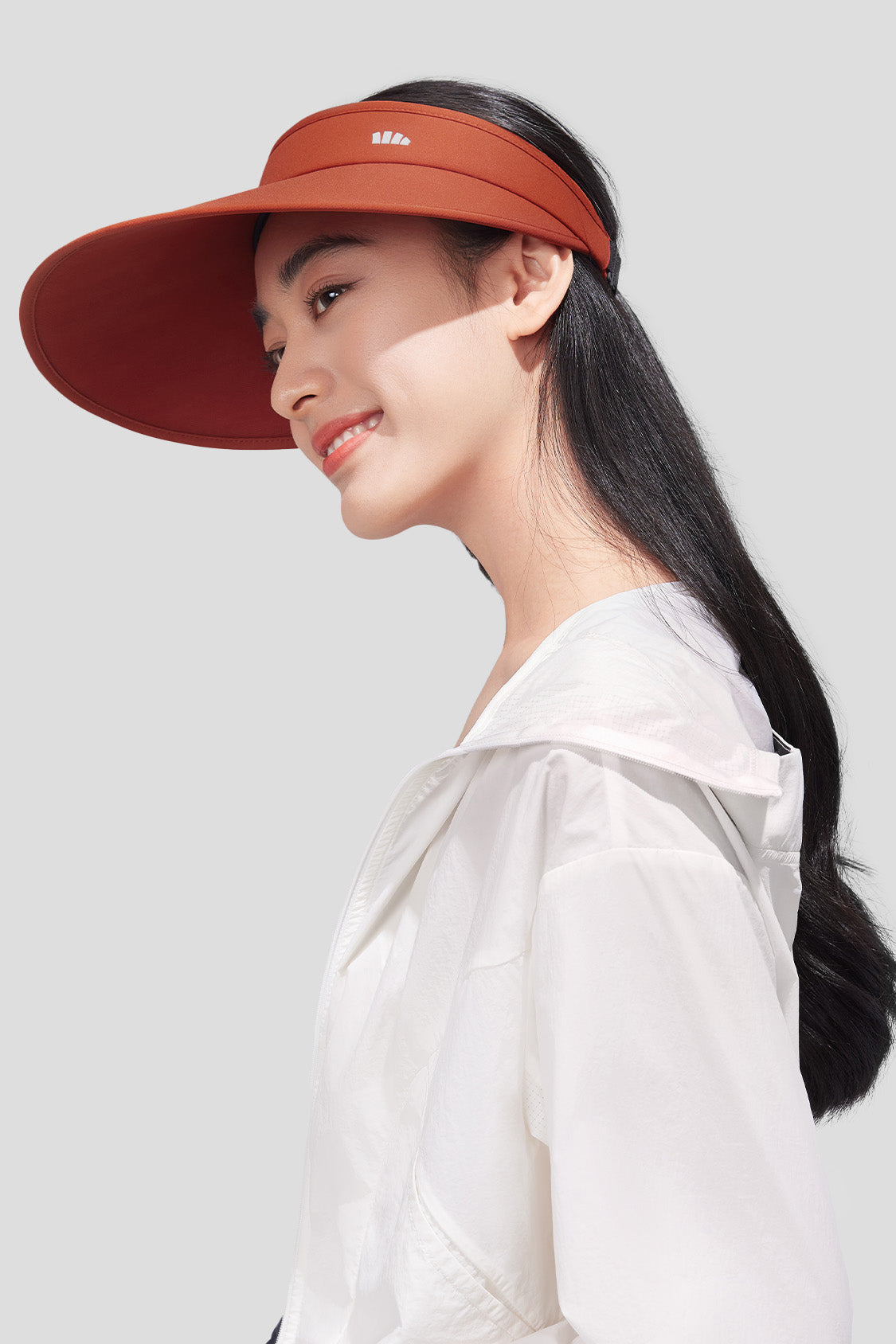 Guji S24 Women's UPF50+ Sun Visor Hat for Outdoor Sports, Running, Hiking & Beach Activities