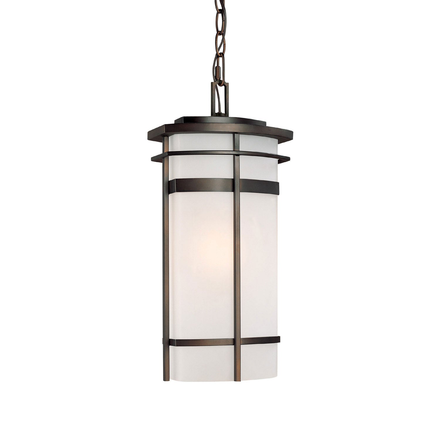 Capital Lighting One Light Outdoor Hanging Lantern - Weatherproof Porch Light for Patio, Garden & Entryway - Classic Exterior Lighting Fixture