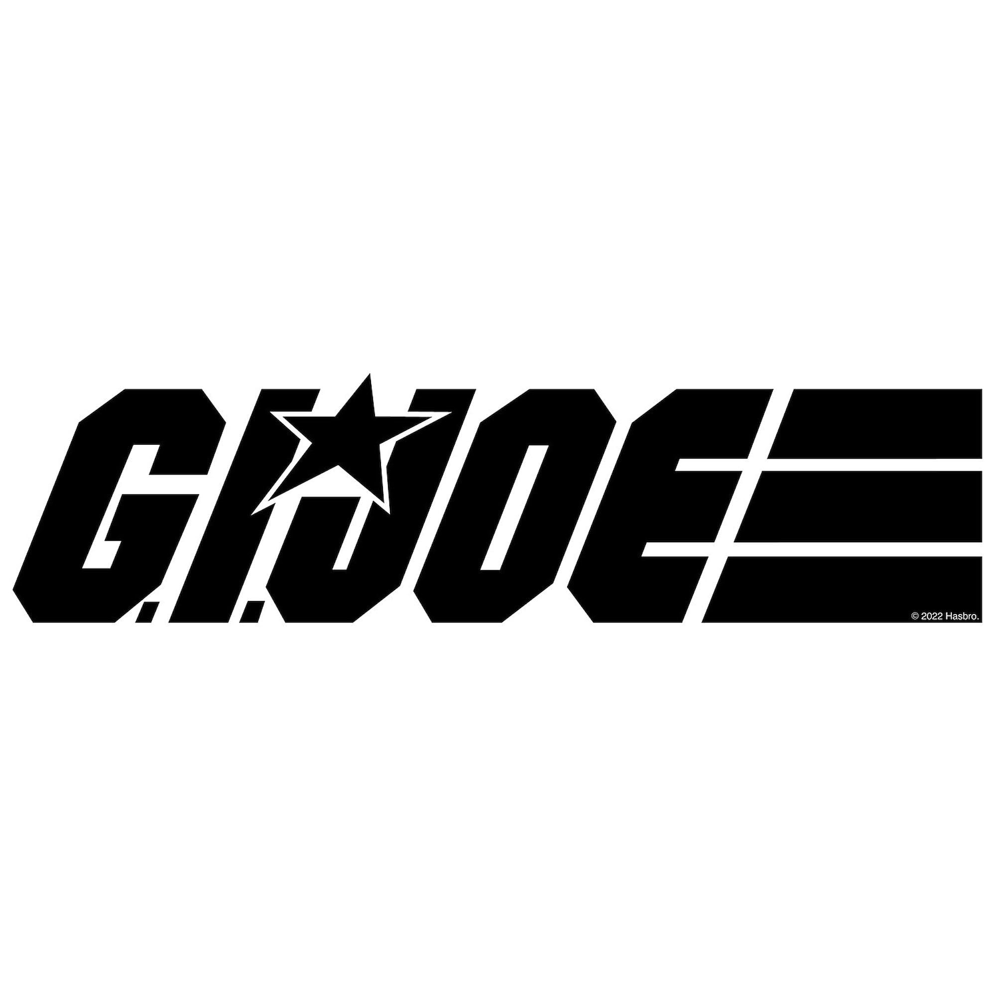 G.I. Joe Logo Black Square Stickers (10 Pack) - Durable Vinyl Decals for Laptops, Water Bottles, Cars & DIY Projects | CafePress Official