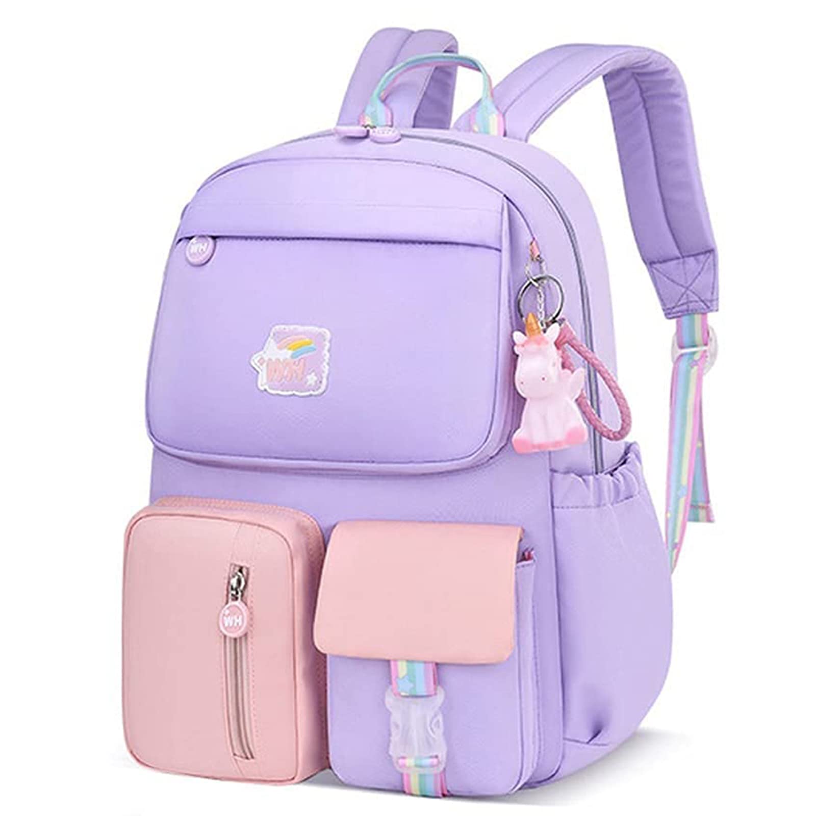Unicorn Backpack for Girls - Lightweight School Bag for Kids, Perfect for Elementary & Travel