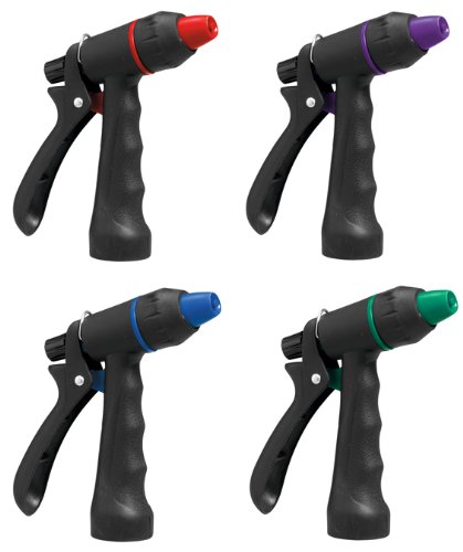 Orbit 2-Pattern Adjustable Fan Plastic Hose Nozzle - Perfect for Garden Watering, Car Washing & Outdoor Cleaning