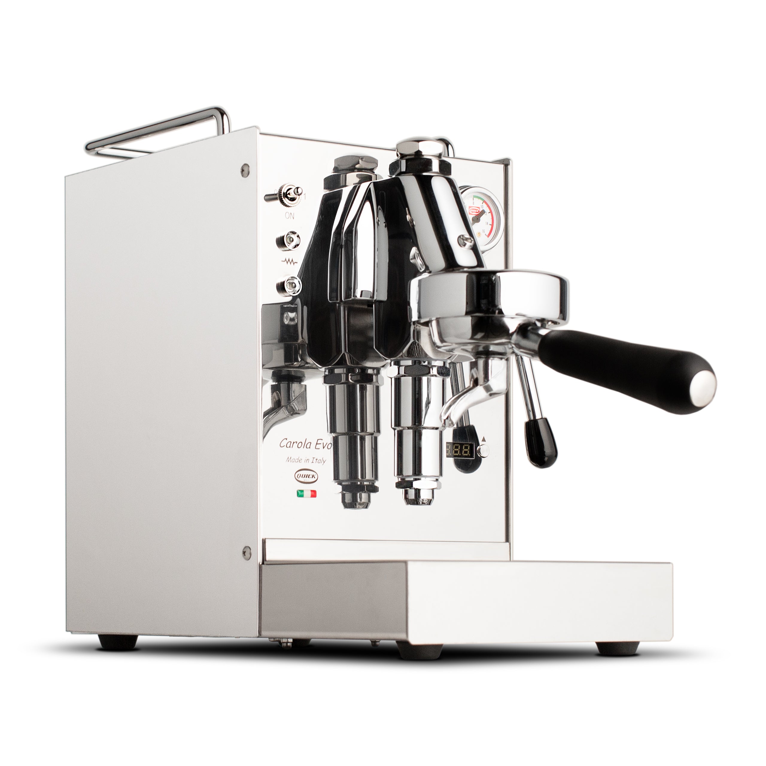Quick Mill Carola Evo Espresso Machine - Professional Grade Coffee Maker for Home Baristas | Perfect for Coffee Shops, Offices & Gifting