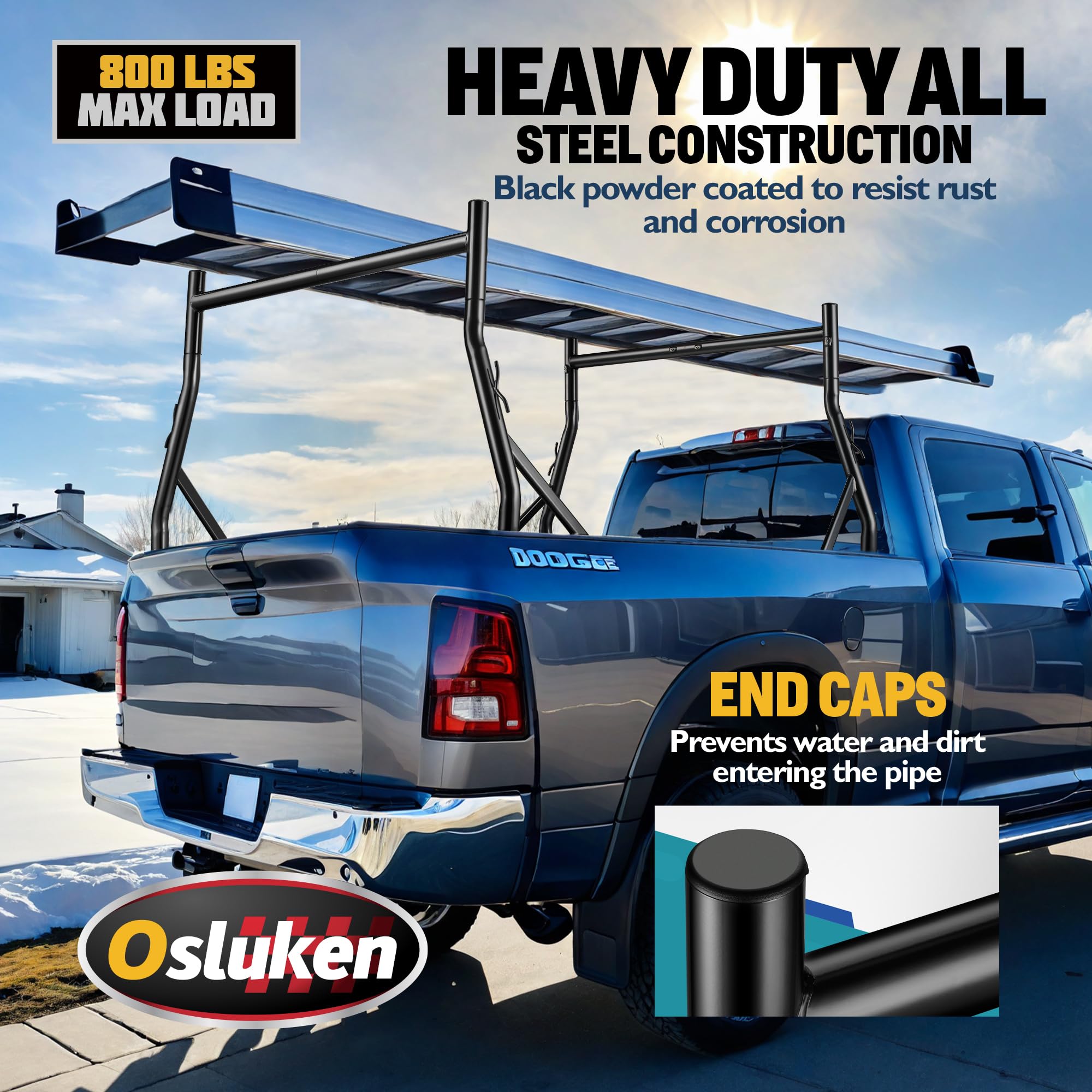 Extendable Truck Ladder Rack 51.97