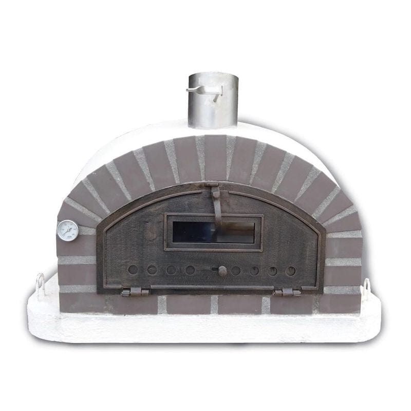 Premium Lume Largo Brick Wood Fired Pizza Oven - Outdoor Backyard Cooking, Italian Style Pizza Making, Perfect for Patio & Garden Entertaining