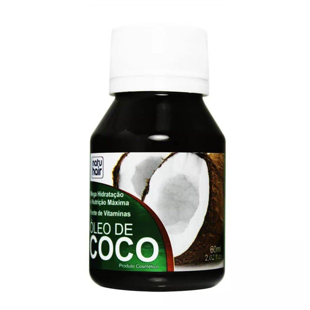 Organic Cold-Pressed Virgin Coconut Oil 60ml - Natural Moisturizer for Skin & Hair, Cooking Oil, Vegan & Non-GMO - Perfect for DIY Beauty, Massage & Healthy Recipes