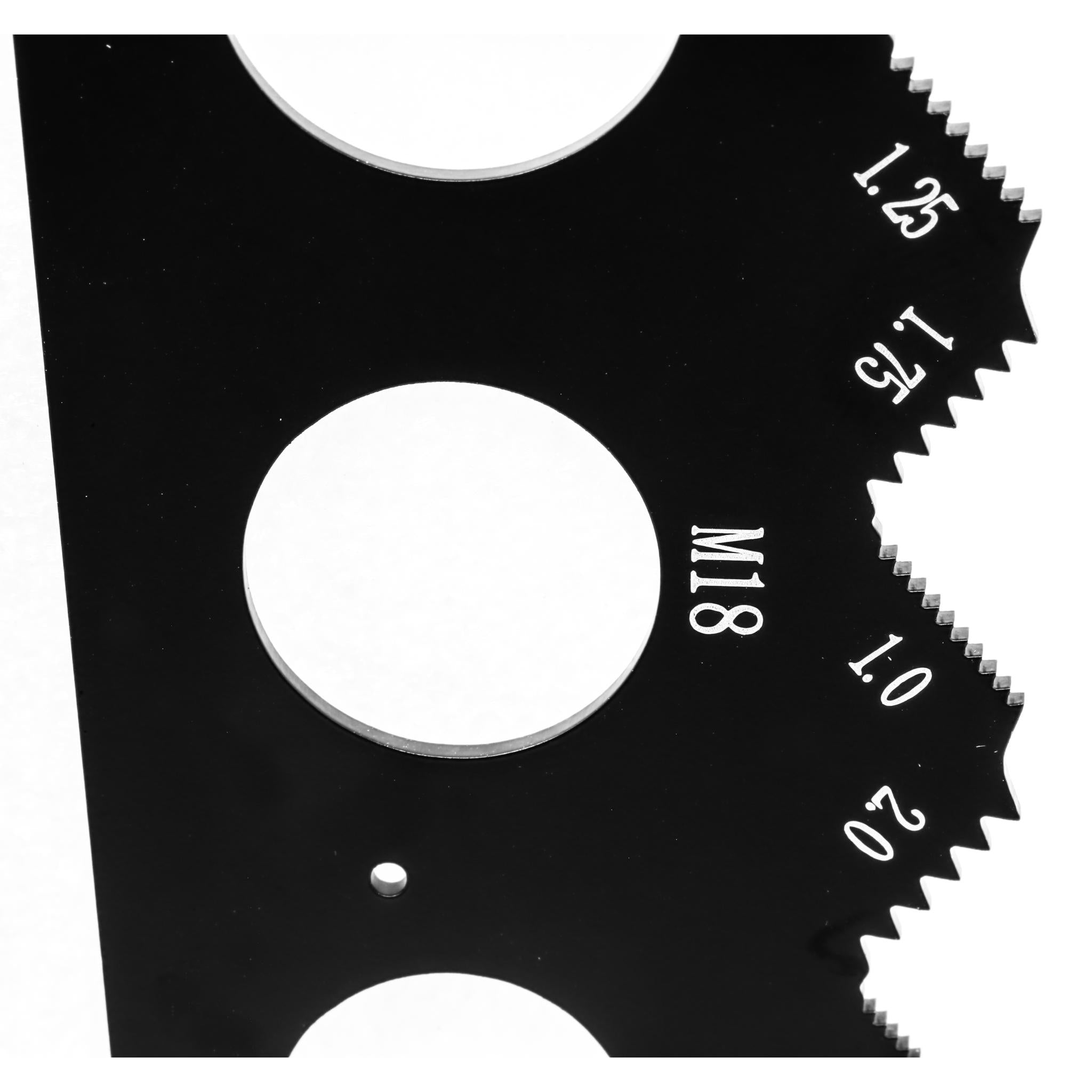 WEN ME210G Metric & Imperial Thread Pitch Gauge Set - 2 Pack with Carrying Case | Precision Measuring Tool for Metalworking, Plumbing & Automotive Repair