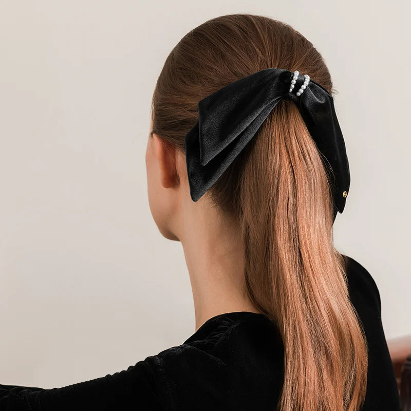 Elegant Jeweled Ponytail Holder Hair Clip - Perfect for Parties, Weddings & Everyday Glamour