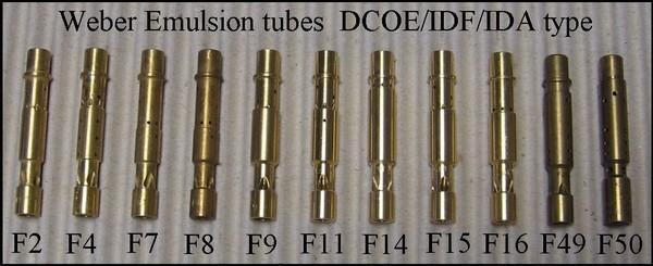 Weber Emulsion Tube for DCOE, IDF, IDA Carburetors – High-Performance Fuel Delivery for Classic Cars & Racing Engines