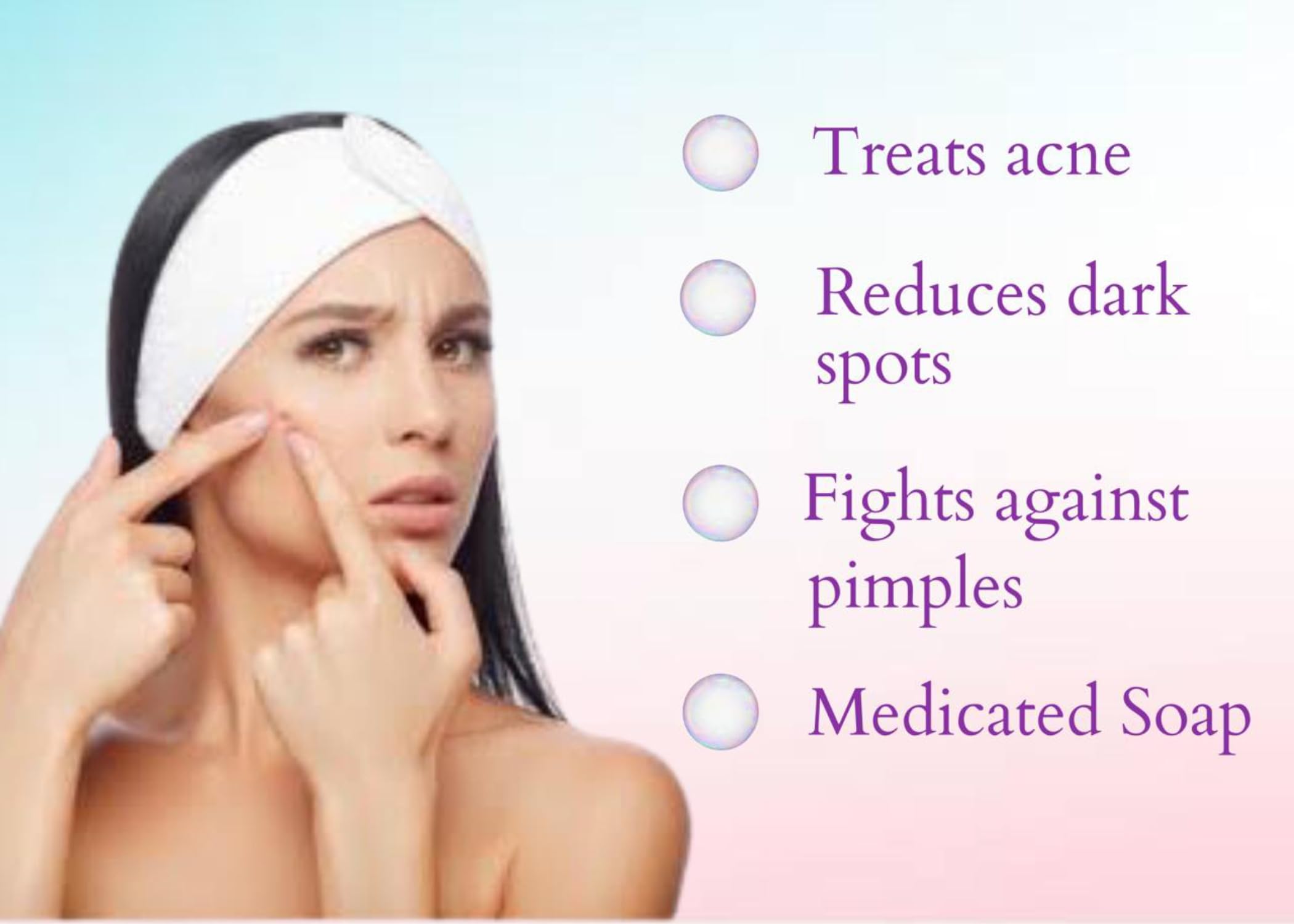 ASTEVIS CLINOVIS Anti Acne Soap for Clear Skin - Gentle Face Wash for Oily & Acne-Prone Skin - Perfect for Daily Skincare Routine