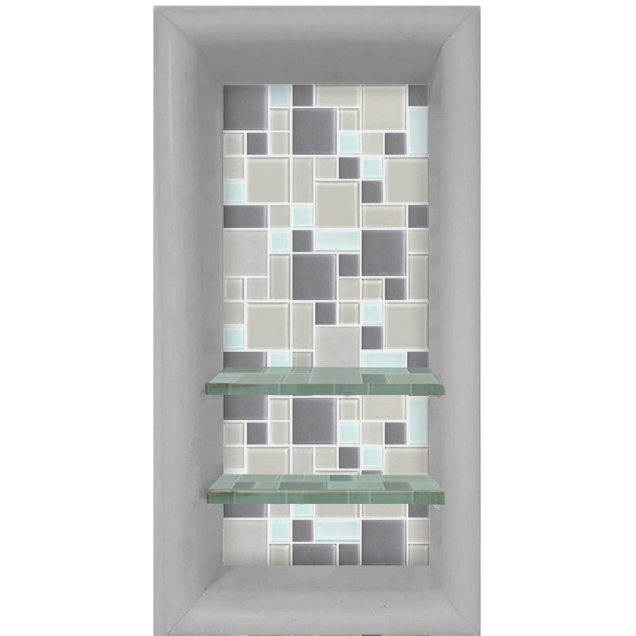 Vertical Shampoo Holder for Bathroom Storage - Space Saving Shower Organizer for Hair Care Products | Perfect for Small Bathrooms, Showers, and Spa-Like Home Decor