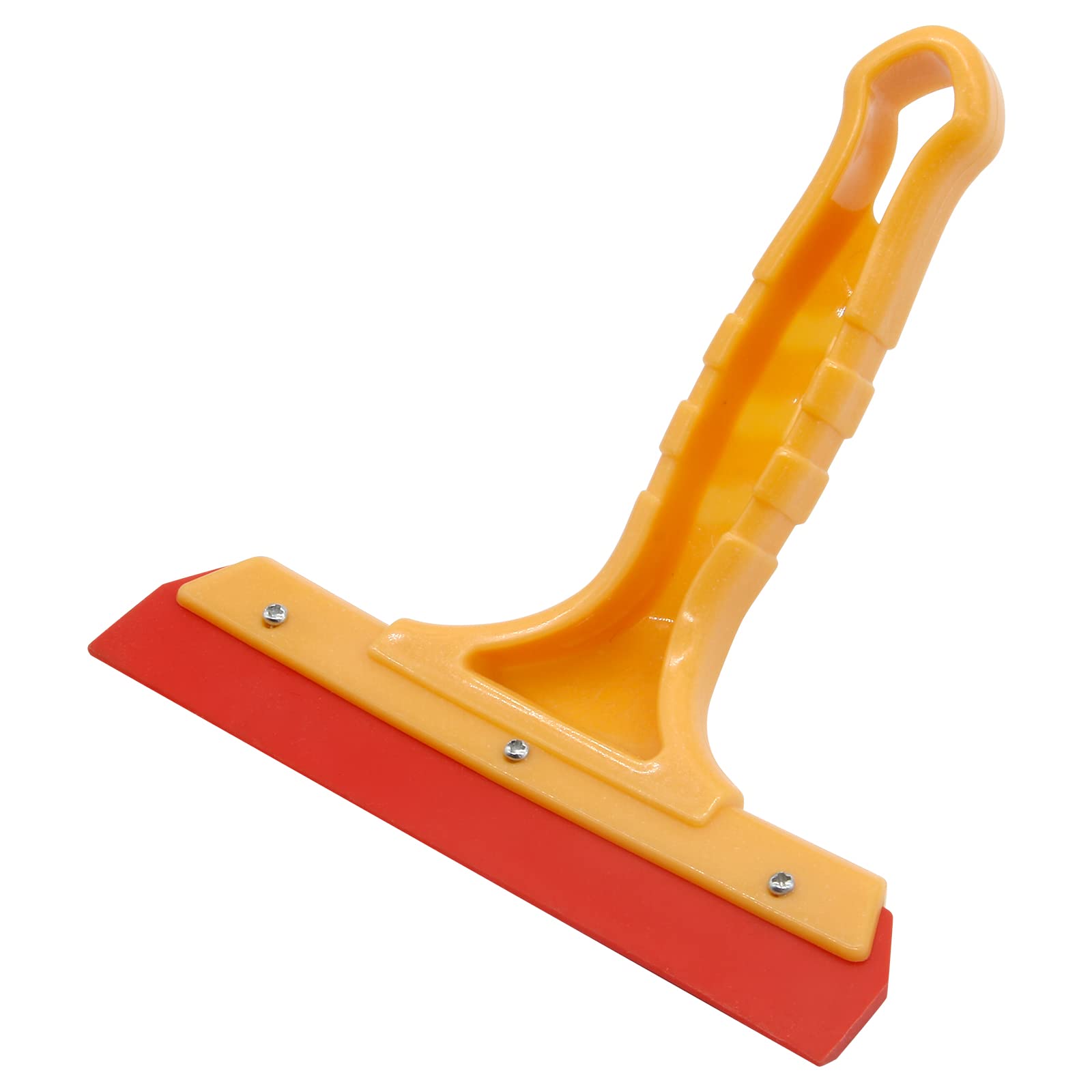 Blade Squeegee - 1 Pack Yellow Shower Glass Squeegee for Car Windshield, Bathroom Mirror & Glass Door - Window Tint Squeegee Tool for Home Cleaning, Auto Detailing & Glass Maintenance