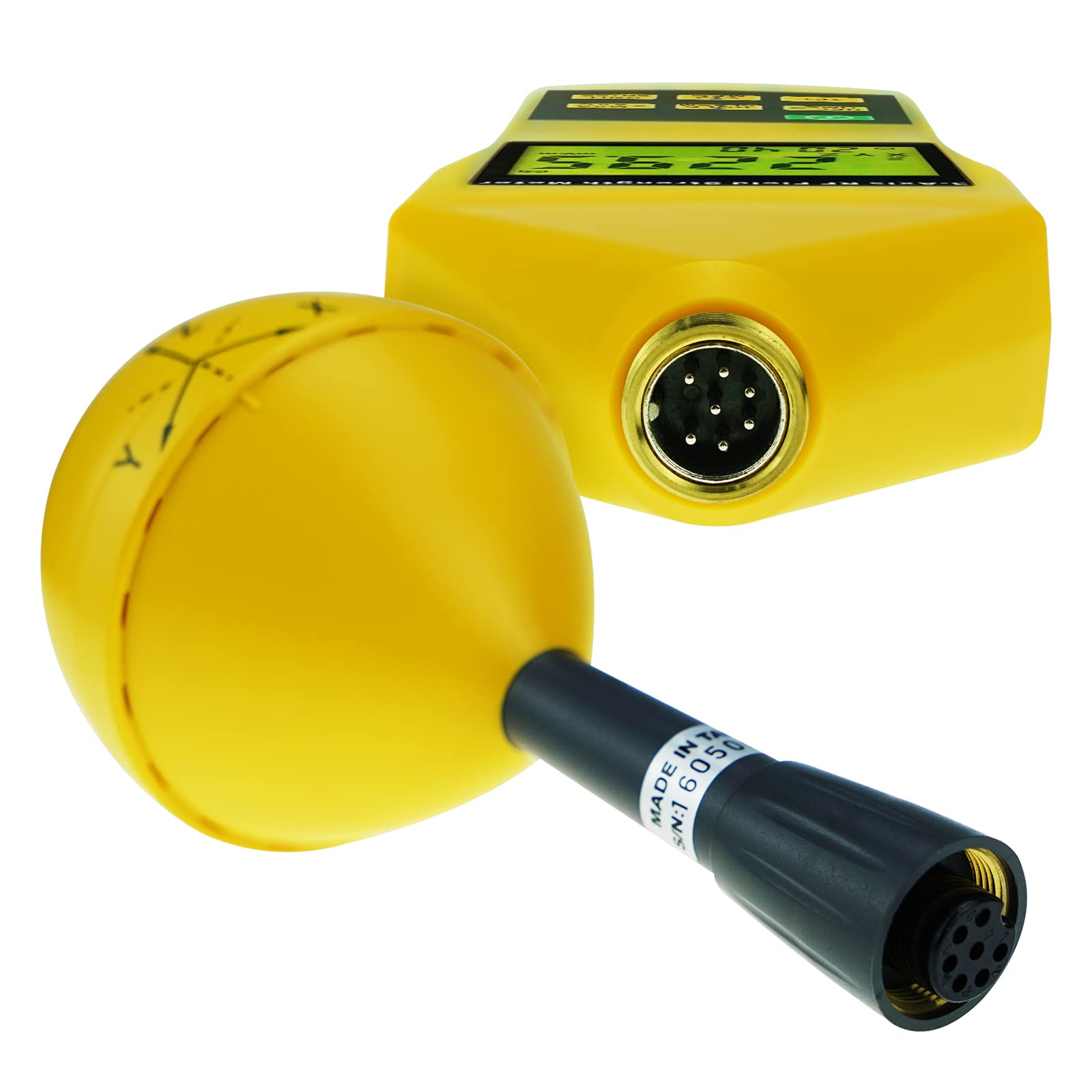 Triaxial RF Field Strength Meter - 10MHz to 8GHz Electromagnetic Radiation Detector with Alarm & Tripod Mount | Compact EMF Tester for Home, Office & Industrial Safety | Perfect for 5G, WiFi, and Cell Tower Radiation Testing