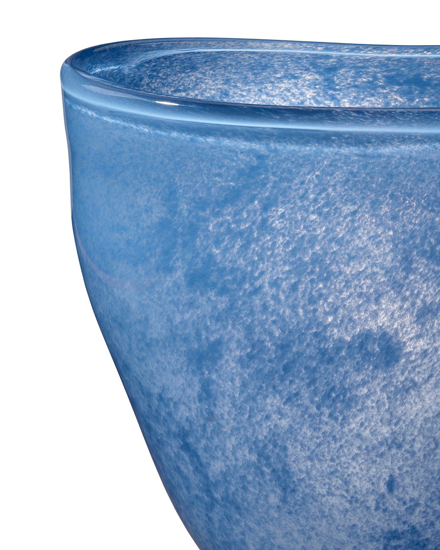 Modern Puddle Vase - Elegant Ceramic Flower Vase for Home Decor, Wedding Centerpieces & Tabletop Arrangements
