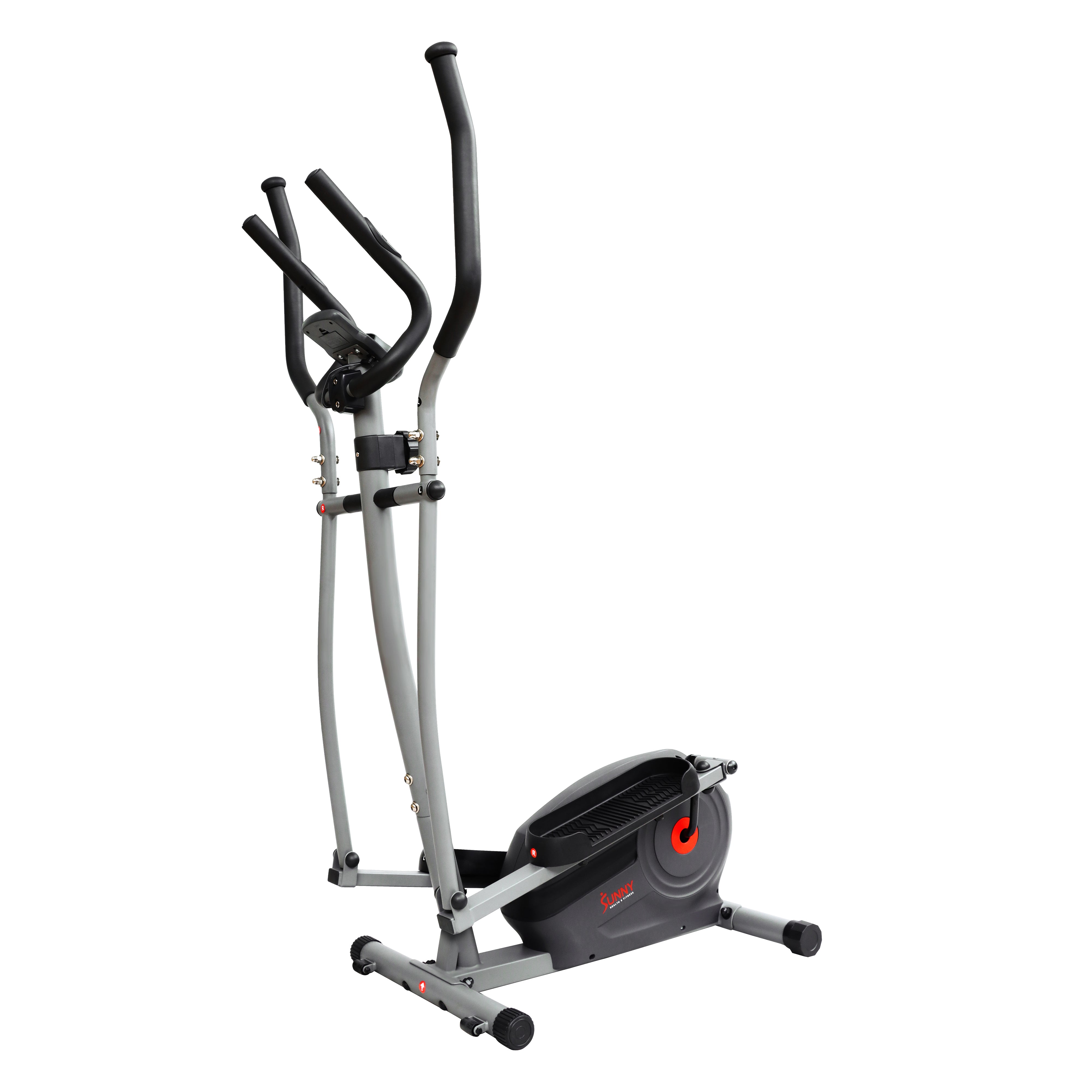 Smart Magnetic Elliptical Machine with SunnyFit® App - Bluetooth Connected Home Gym Equipment for Cardio & Full Body Workout - Perfect for Small Spaces & Home Fitness
