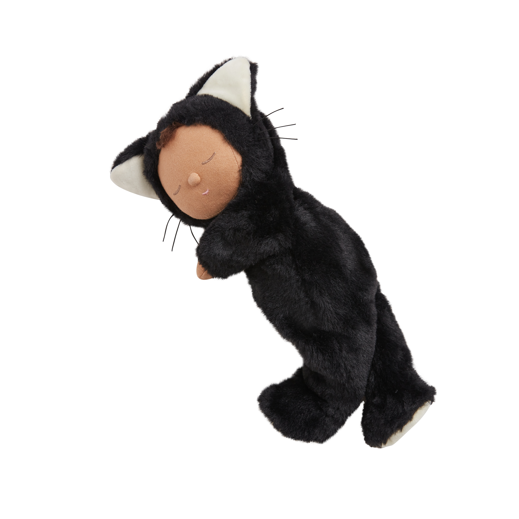Cozy Dinkums Black Cat Nox - Soft Plush Black Cat Stuffed Animal for Kids & Adults - Perfect for Cuddling, Home Decor, and Gift Giving