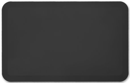 Premium American Floor Mats - NewLife Gel Pro Midnight 2' x 3' Non-Slip Comfort Mat for Home Gym, Office & Kitchen - Ergonomic Support for Standing Workstations & Workout Areas