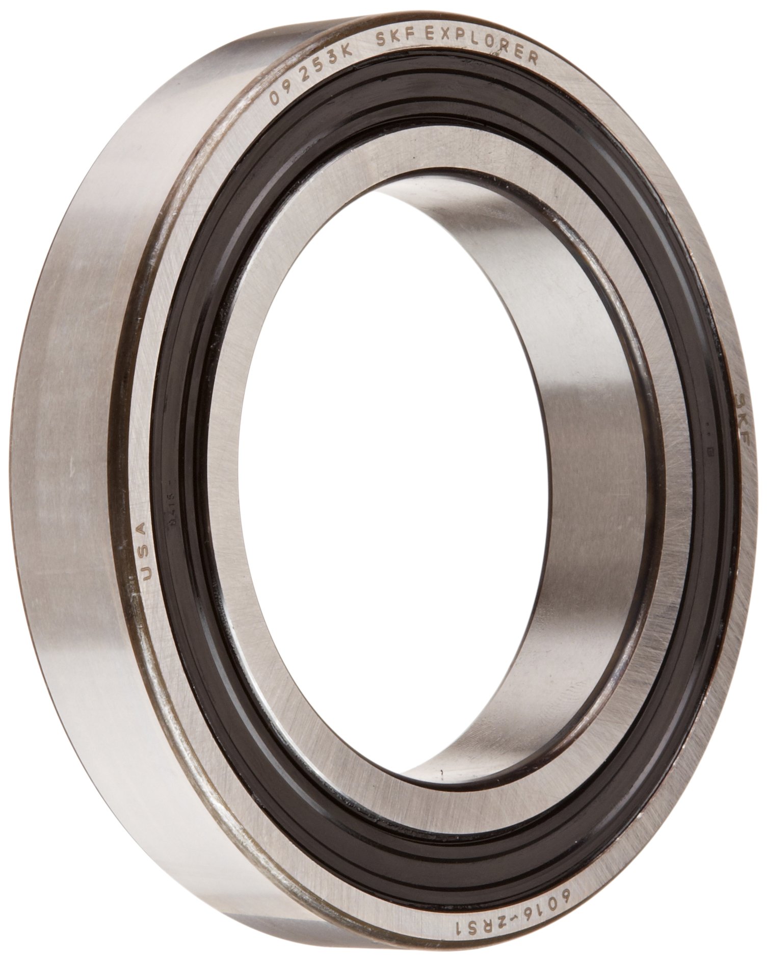 SKF 6016-2RS1 Deep Groove Ball Bearing 80x125x22mm - Double Sealed, Standard Cage, Normal Clearance - Industrial Machinery, Automotive, Power Tools Replacement Part