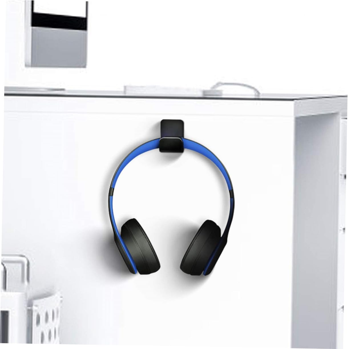 Homoyoyo Wall Mount Headphone Holder Stand - 2 Pack Hanging Headphone Storage Rack for Earphones, Headset Display & Computer Accessories - Perfect for Home, Office & Gaming Setup