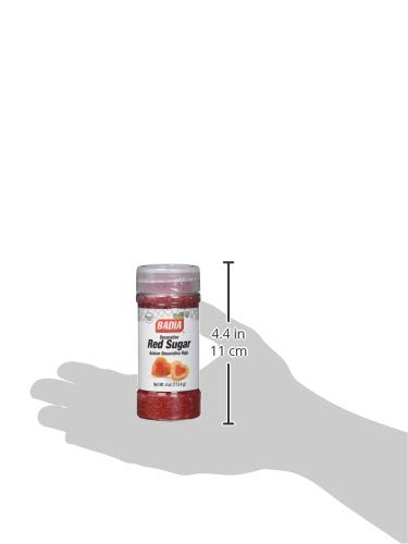 Badia Red Sugar, 4 Oz (Pack of 8) - Natural Unrefined Cane Sugar for Baking, Coffee & Cocktails - Perfect for Desserts, Drinks & Latin Recipes