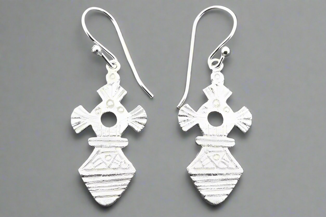 Agadez 2 Earrings - Handmade Boho Tribal Jewelry for Women | Perfect for Festivals, Weddings & Everyday Wear