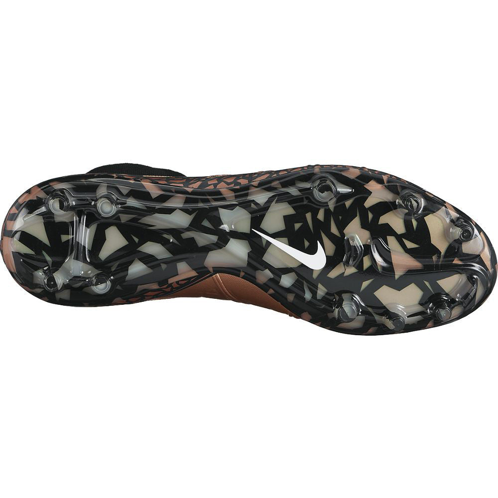 Nike Hypervenom Phantom II FG Soccer Cleats - Metallic Red Bronze | High-Performance Football Boots for Firm Ground | Perfect for Competitive Matches & Training Sessions
