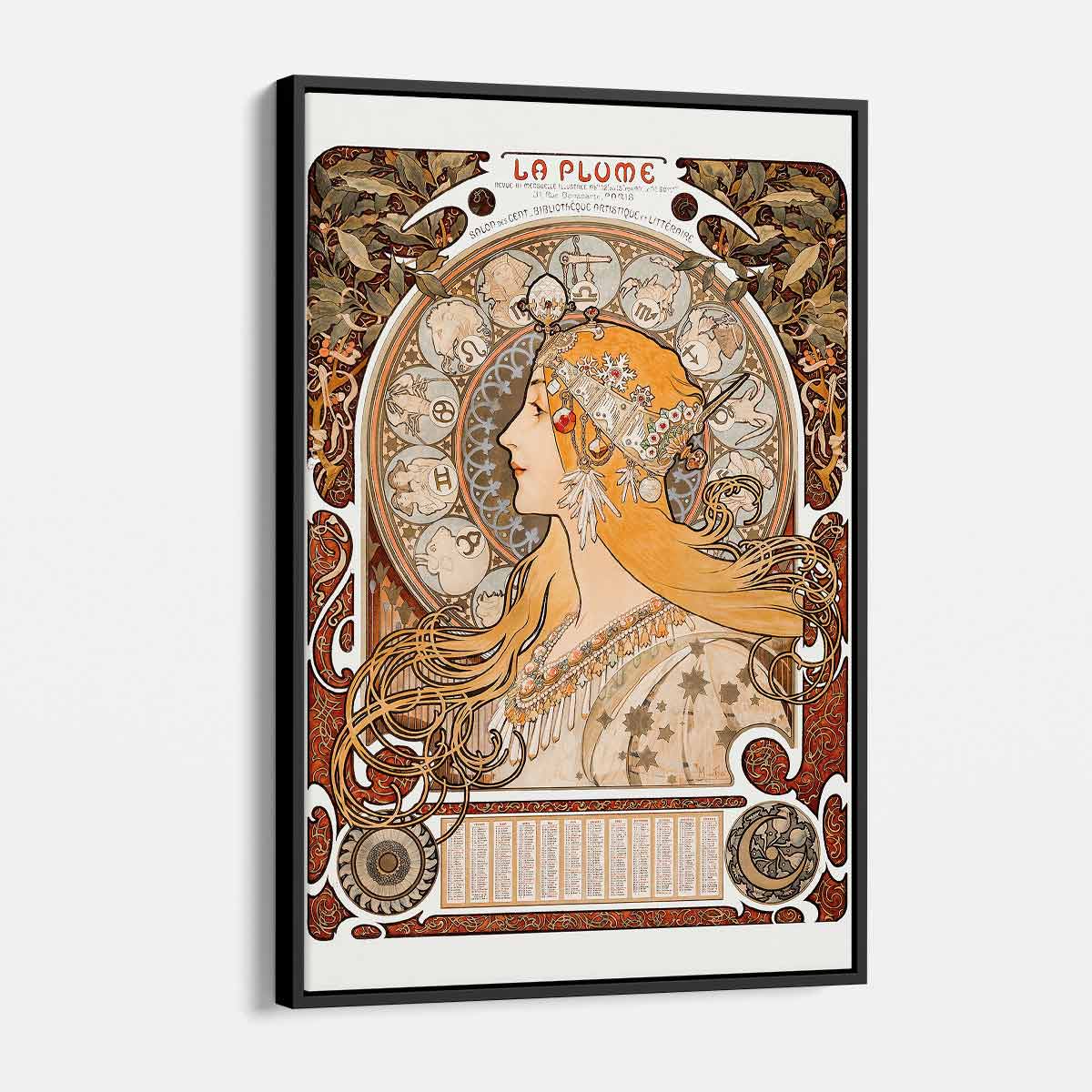 Brown Zodiac Wall Art Canvas 8177 - Handmade Horoscope Decor for Living Room, Bedroom & Office - Perfect Gift for Astrology Lovers