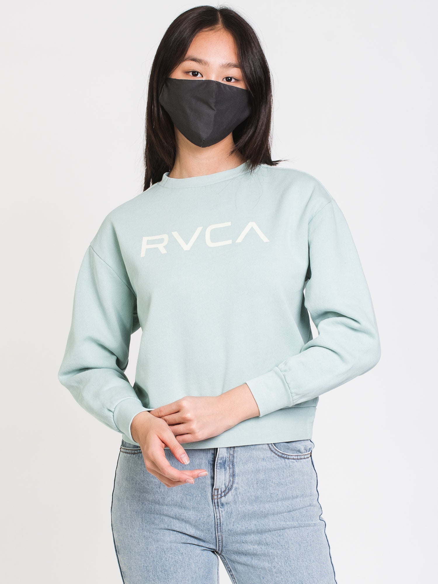 BIG RVCA Pullover Fleece Jacket - Men's Cozy Winter Sweatshirt for Outdoor Activities & Casual Wear | Clearance Sale