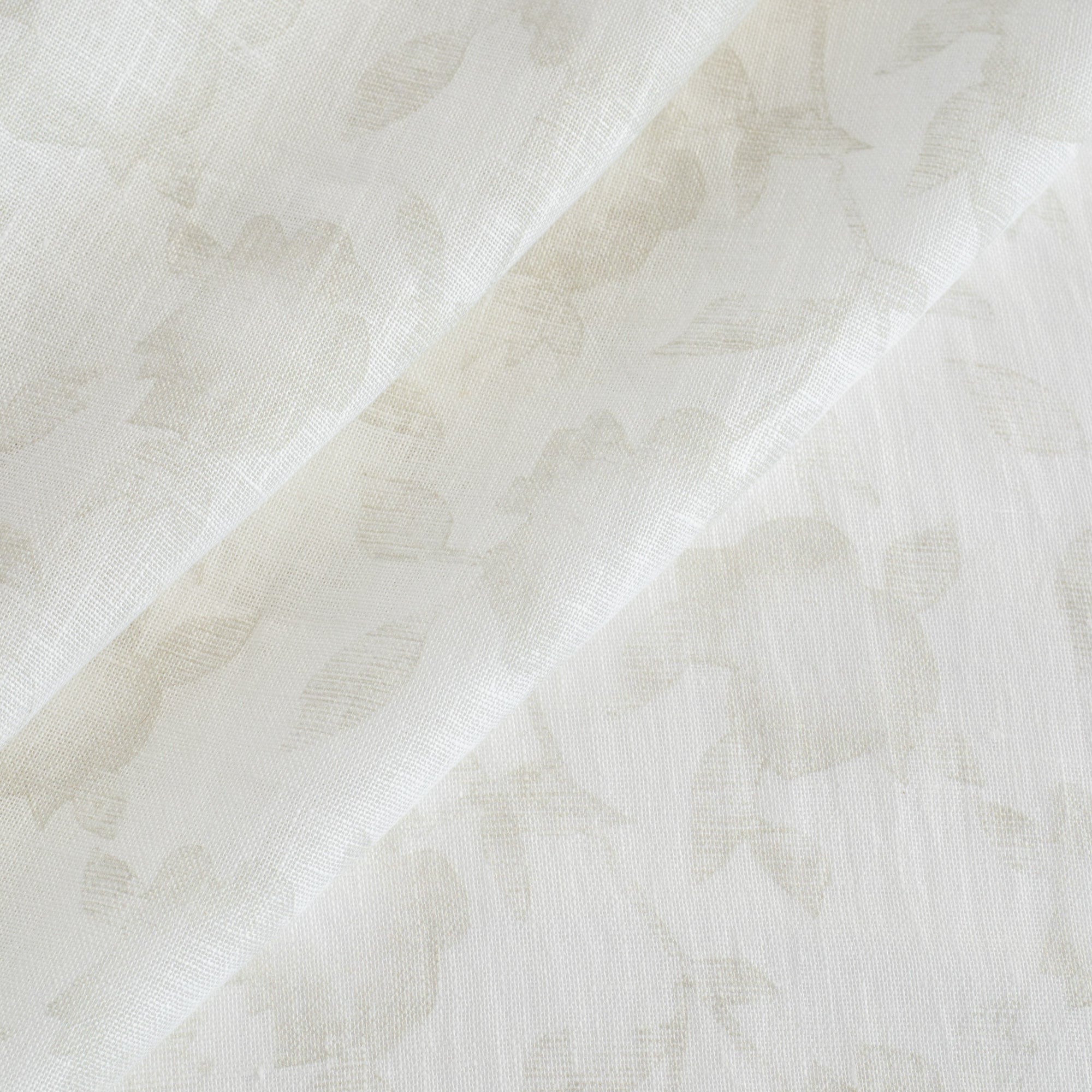 Esmee Sheer Fabric - Premium Flax Linen Material for Dresses, Curtains & Home Decor | Lightweight & Breathable Textile for DIY Sewing Projects