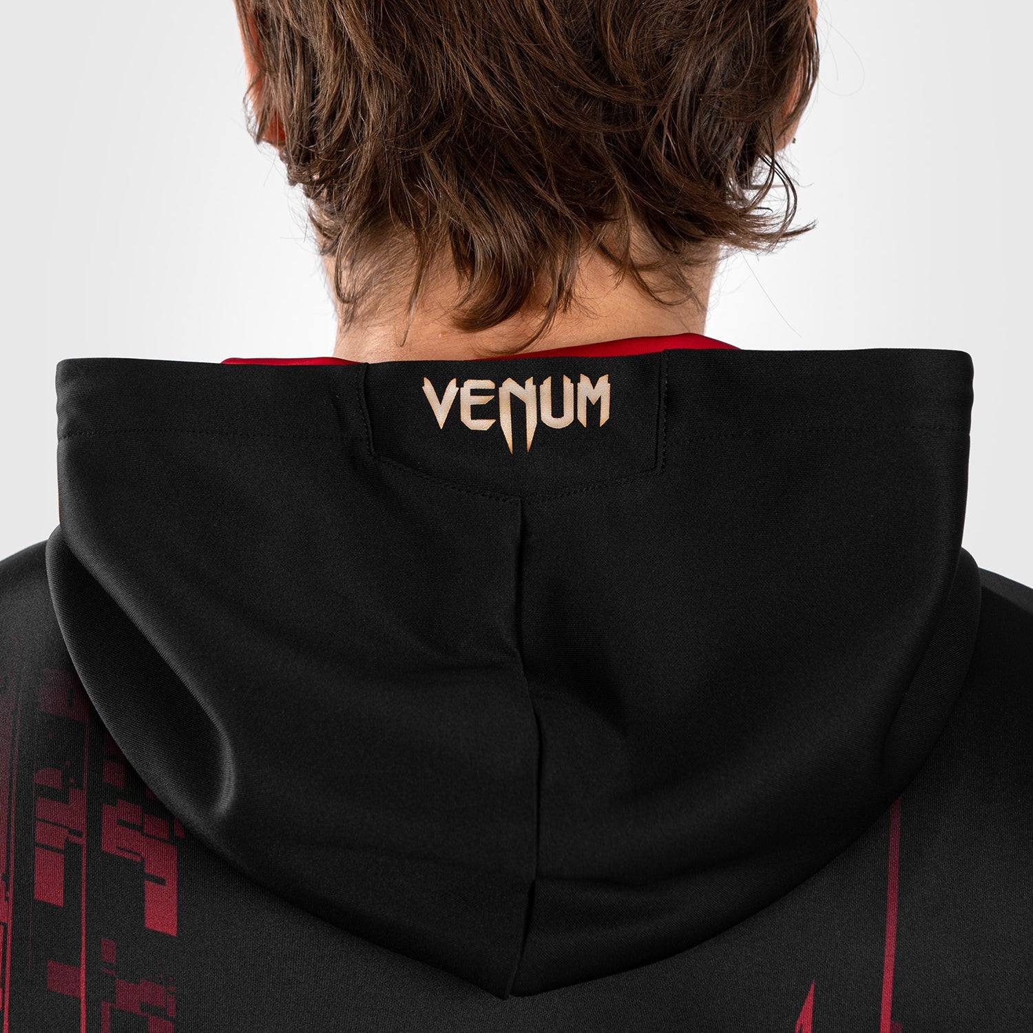 UFC Venum Performance Institute 2.0 Men's Zip Hoodie - Black/Red - Training & Gym Workout Jacket for Fighters & Athletes
