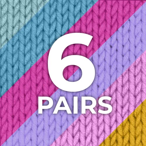 Pastel Colors Pack - 6 Pairs