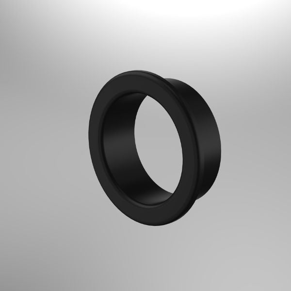 Caroma Matte Black Basin Overflow Drain Cover Rings - Bathroom Sink Drain Stopper for Modern Home Decor & DIY Plumbing Projects
