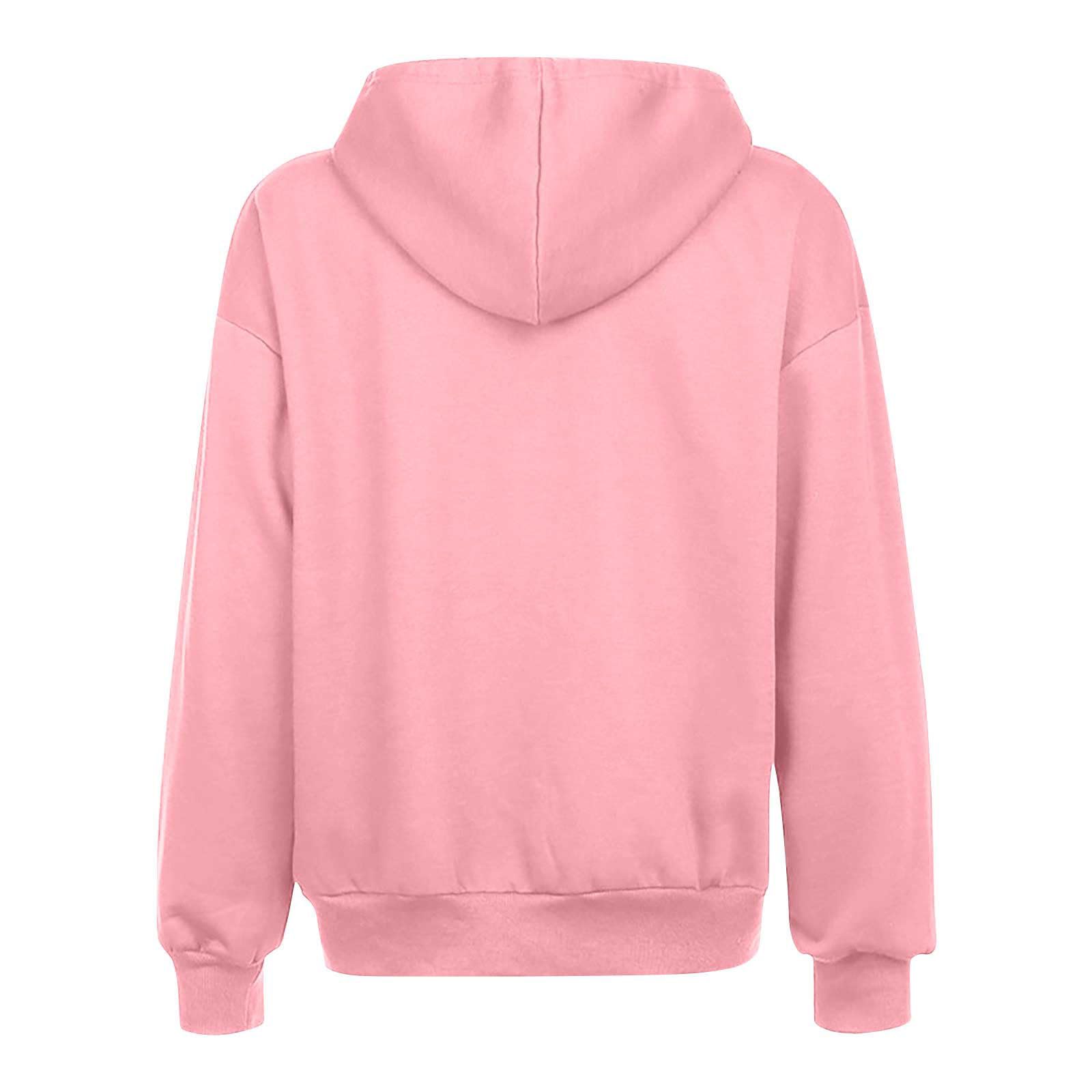 NATHGAM Women's Oversized Zip Up Hoodie with Pockets - Y2K Style Fall Jacket for Teen Girls | Casual Drawstring Sweatshirt for Streetwear, School, and Everyday Comfort