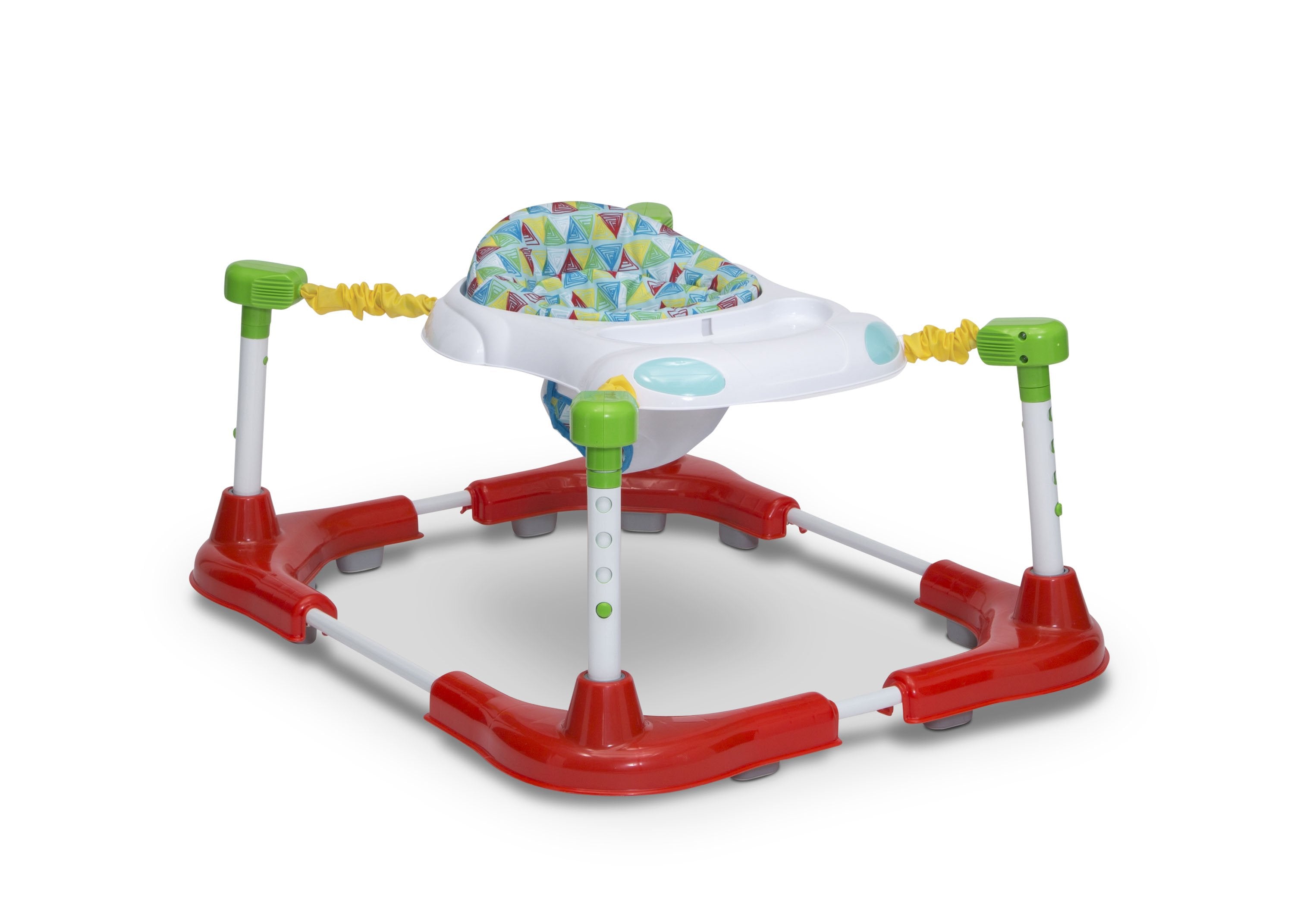 Delta Children First Steps Learn2Walk Baby Walker - Safe & Stable Toddler Walking Assistant for Early Steps - Perfect for Home, Nursery & Playtime Learning