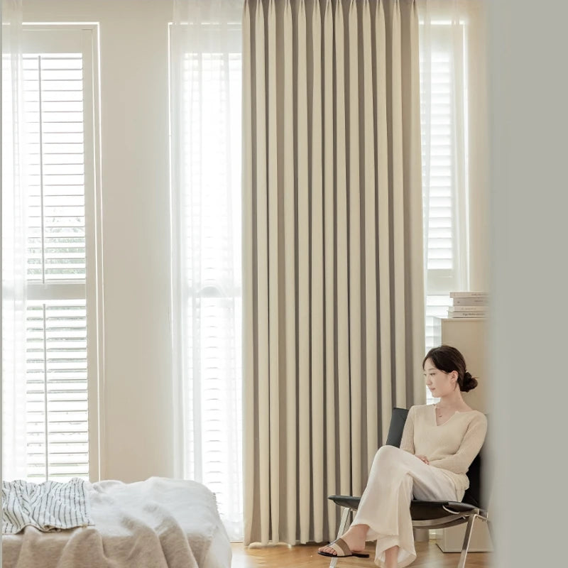 Ellie Anti-Bacterial Chenille Curtain Swatch - Soft Textured Fabric for Living Room, Bedroom & Nursery Decor - Premium Home Window Treatment