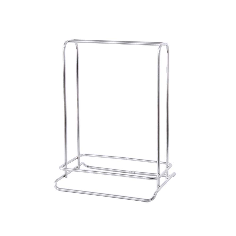 Stainless Steel Clothes Hanger Organizer Rack - Free Standing Wardrobe Storage for Closet, Laundry Room & Drying Clothes | Heavy Duty Garment Caddy with Stackable Design (2-Pack) - Perfect for Home Organization & Space Saving