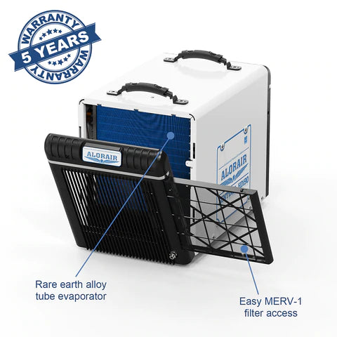 AlorAir Sentinel HDi90 Energy Star Certified Dehumidifier for Basement & Crawl Space - Built-in Condensate Pump - Perfect for Mold Prevention & Home Humidity Control
