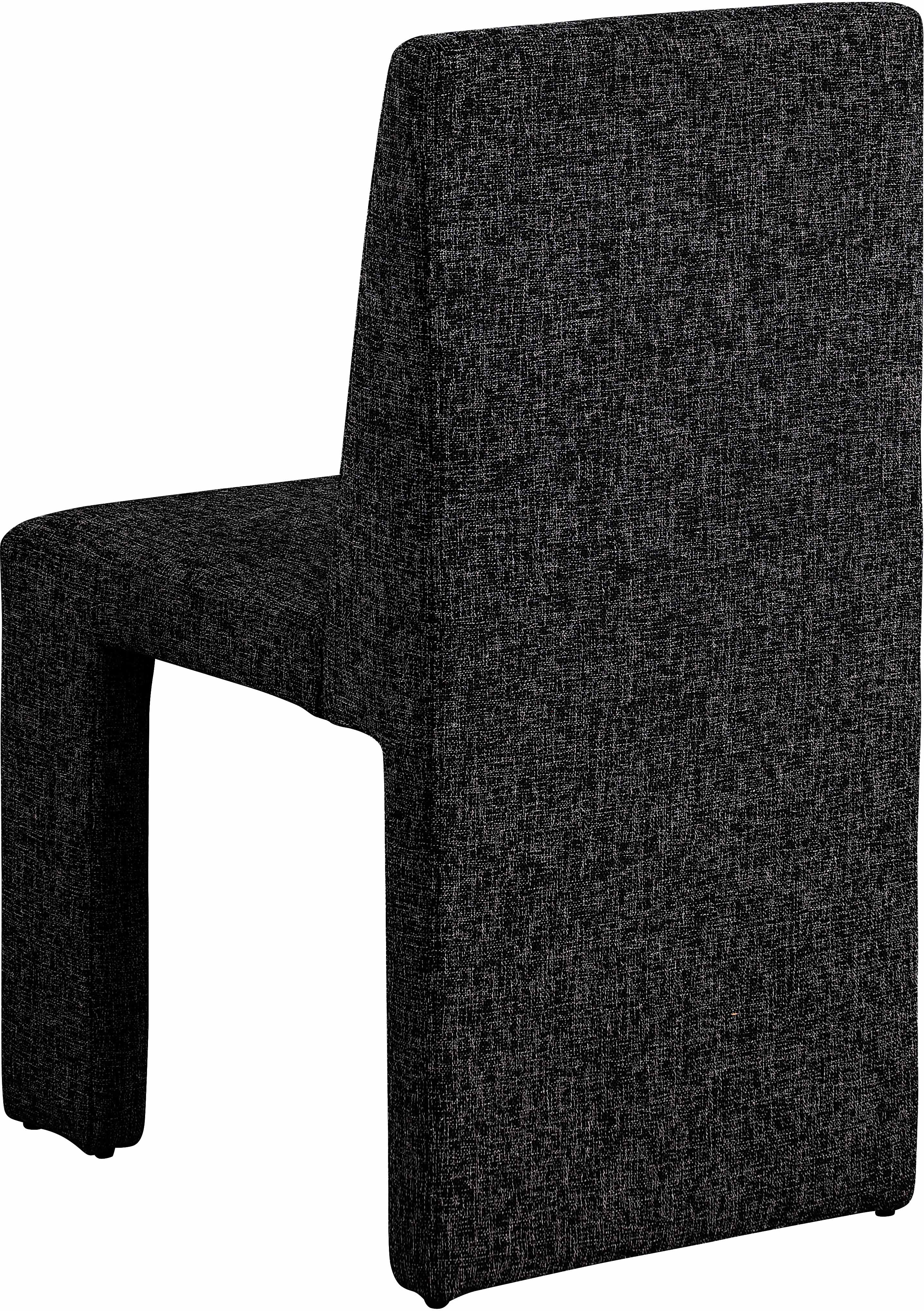 Benson Linen Textured Fabric Dining Chair - Modern Farmhouse Style Upholstered Seat for Kitchen, Dining Room & Home Decor | Comfortable & Durable