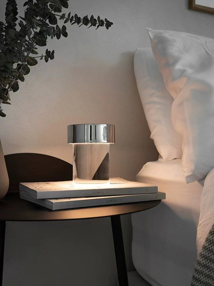 Portable Table Lamp - Rechargeable LED Desk Light with Adjustable Brightness, Perfect for Reading, Studying, and Bedside Use