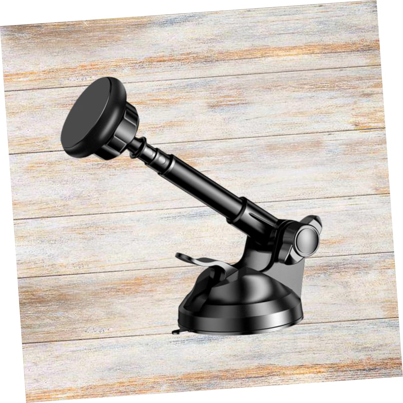 Universal Car Phone Holder Mount - Adjustable & Sturdy Suction Cup Stand for iPhone, Samsung, Galaxy - Perfect for GPS Navigation, Hands-Free Driving & Video Watching