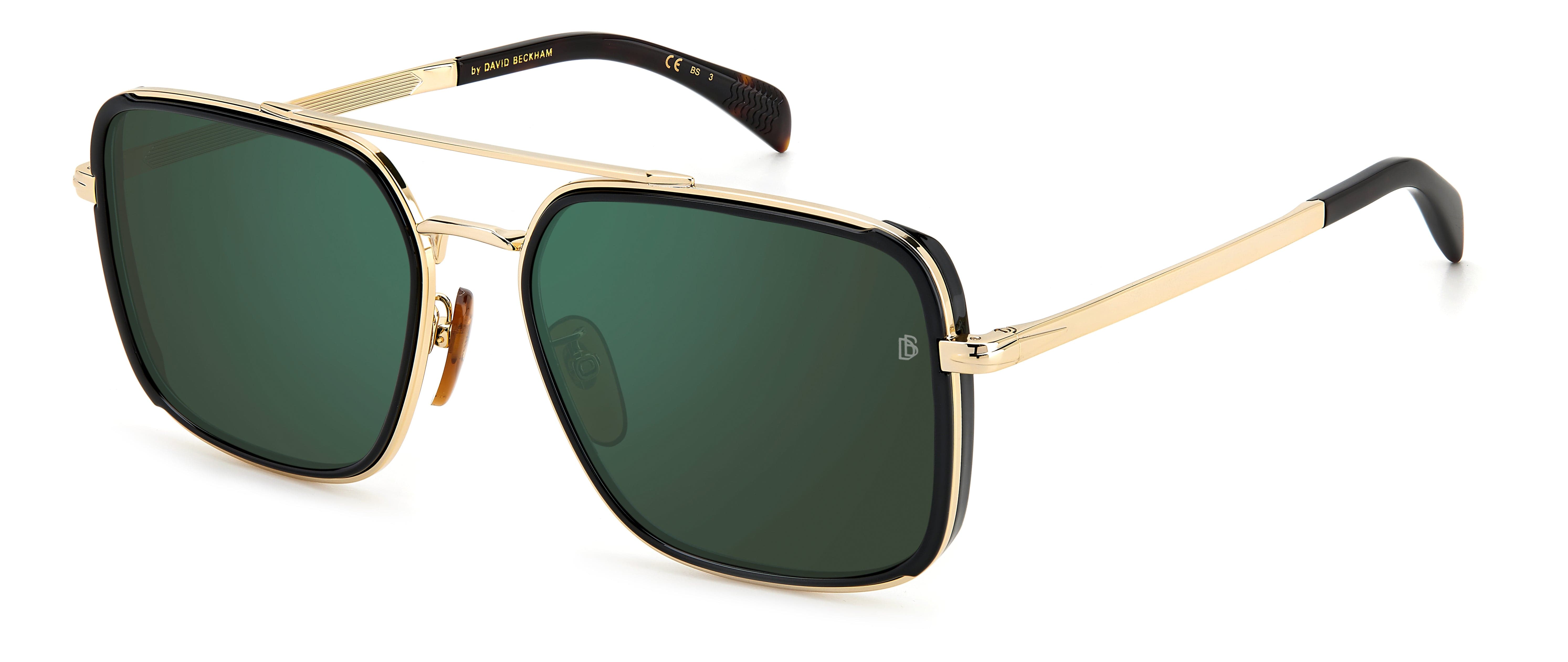 David Beckham DB 7083/G/S 2M2 5918 Polarized Sunglasses for Men - UV Protection, Fashion Aviator Style - Perfect for Driving, Beach & Outdoor Activities