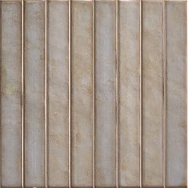 Spanish Brick Ceramic Tile - Vibrant Wall Design Options in Gray | Perfect for Kitchen Backsplash, Bathroom Accent Walls & Modern Interior Decor